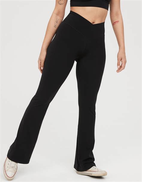 aerie flared leggings